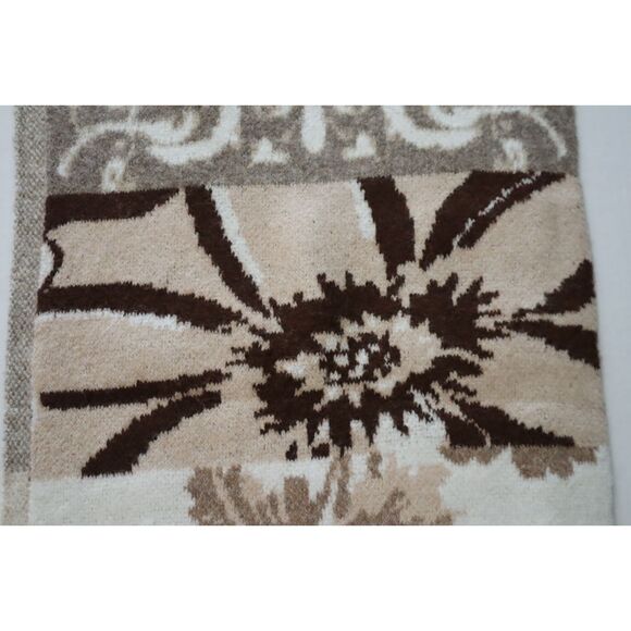 Anthropologie OB2196969 Women's O/S Neutral Wool Blend Long Scarf - Picture 8 of 13